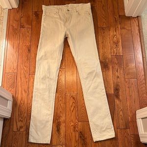 Obey Propaganda White/ Cream Pants Size 30